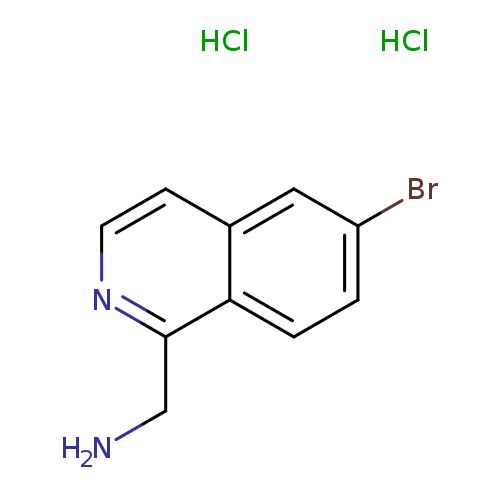 1-(6-bromoisoquinolin-1-yl)methanaminedihydrochloride