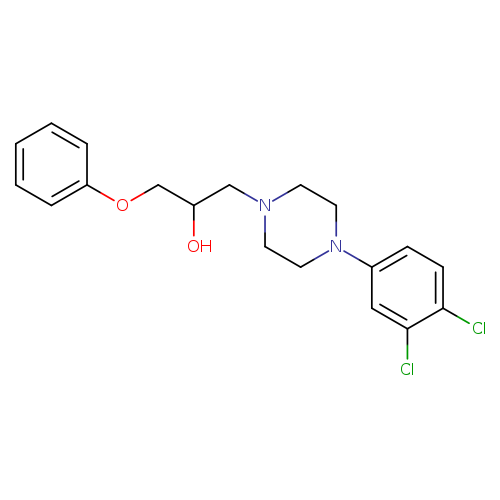1-[4-(3,4-dichlorophenyl)piperazin-1-yl]-3-phenoxypropan-2-ol