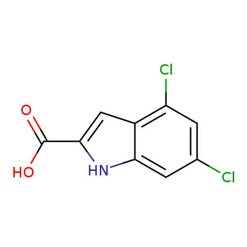1H-Indole-2-carboxylic acid, 4,6-dichloro-