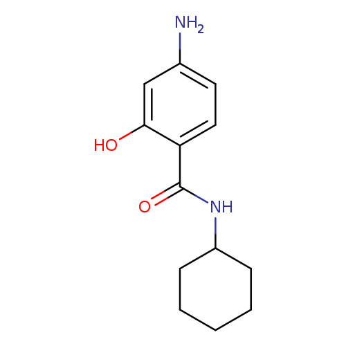 4-amino-N-cyclohexyl-2-hydroxybenzamide