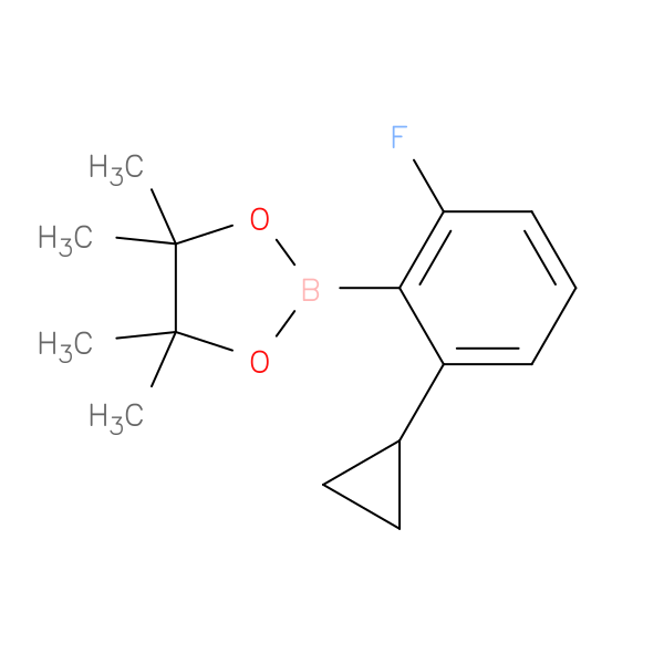 2-(2-Cyclopropyl-6-fluorophenyl)-4,4,5,5-tetramethyl-1,3,2-dioxaborolane