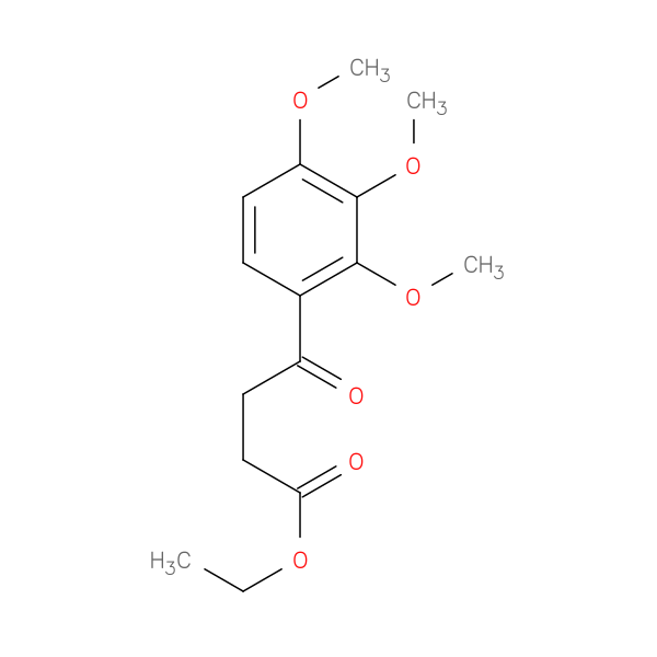 Ethyl 4-(2,3,4-trimethoxyphenyl)-4-oxobutanoate