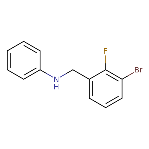 1-Bromo-2-fluoro-3-(phenylaminomethyl)benzene