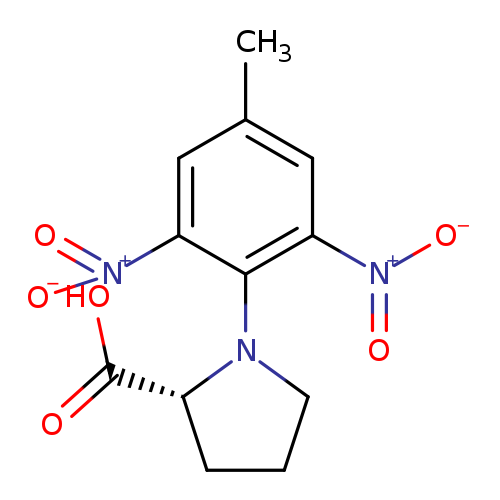 (2R)-1-(4-methyl-2,6-dinitrophenyl)pyrrolidine-2-carboxylic acid