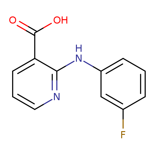 2-[(3-Fluorophenyl)amino]pyridine-3-carboxylic acid