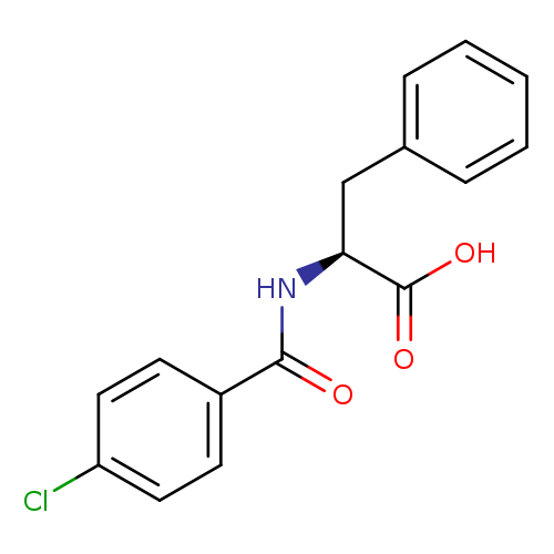 2-[(4-CHLOROBENZOYL)AMINO]-3-PHENYLPROPANOIC ACID