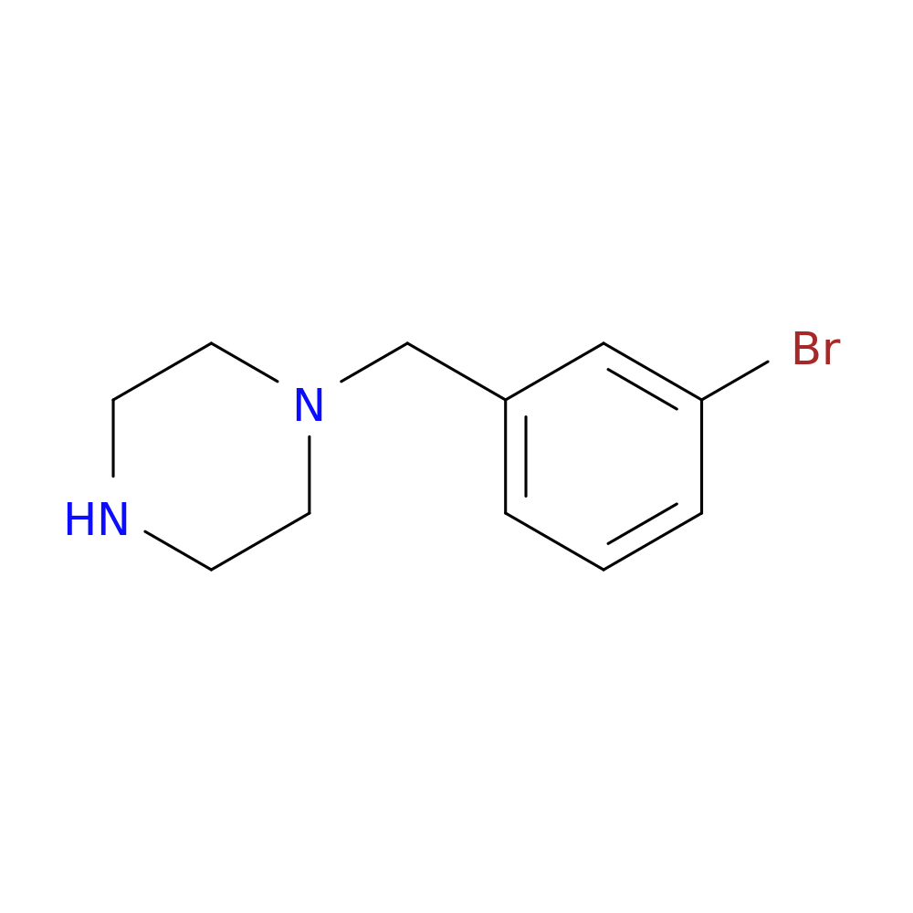 1-[(3-Bromophenyl)methyl]piperazine