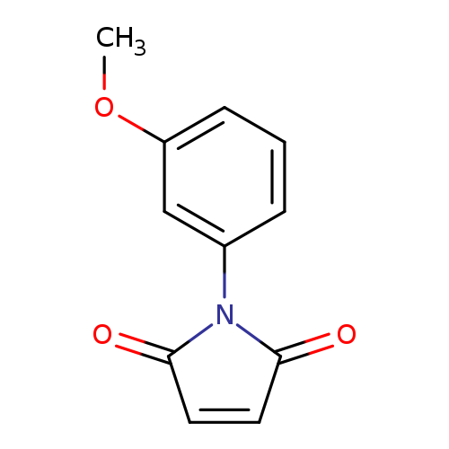 1-(3-methoxyphenyl)-2,5-dihydro-1H-pyrrole-2,5-dione