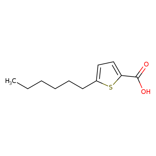 2-Thiophenecarboxylic acid, 5-hexyl-