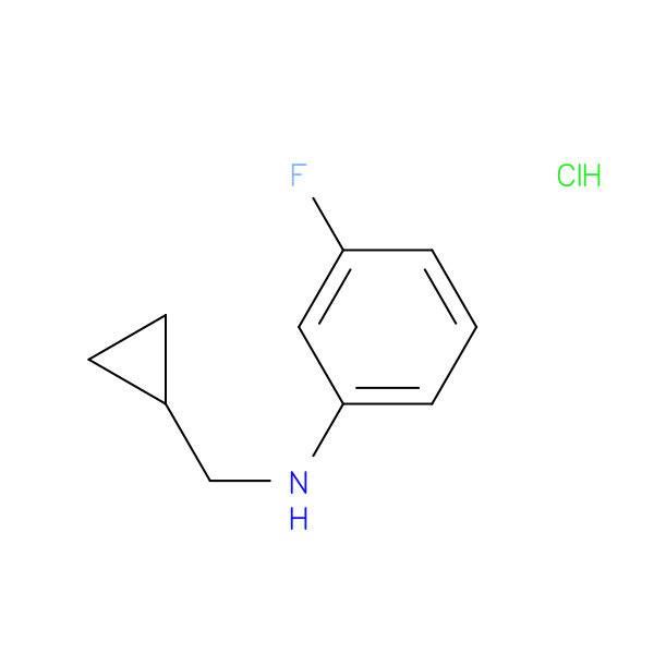 N-(Cyclopropylmethyl)-3-fluoroaniline hydrochloride