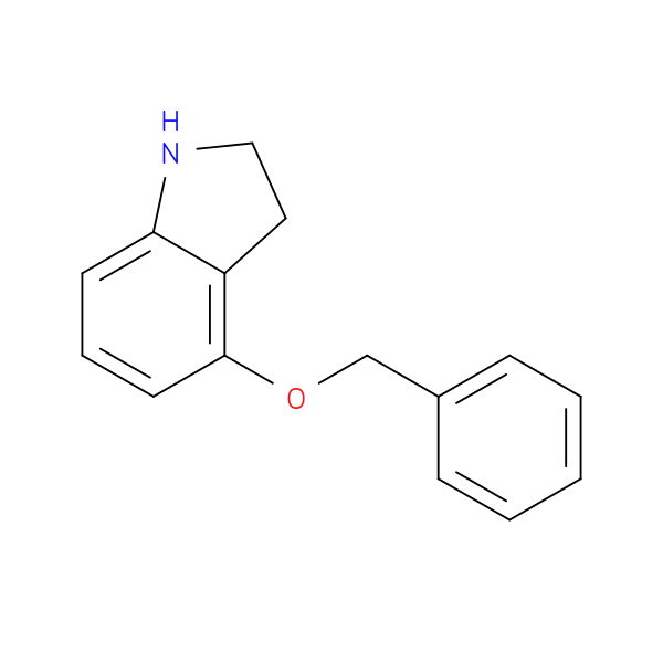 4-Benzyloxy-2,3-dihydro-1H-indole