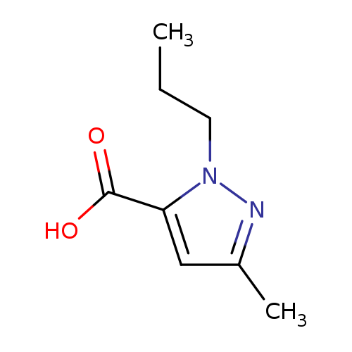 3-Methyl-1-propyl-1H-pyrazole-5-carboxylic acid