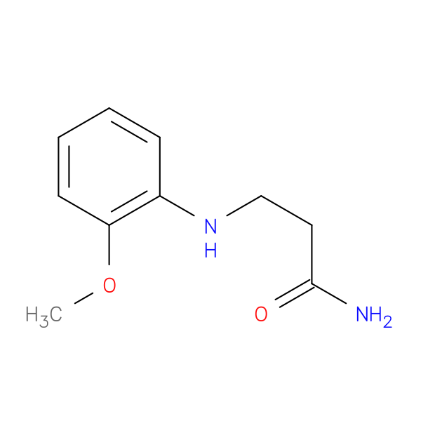 3-[(2-methoxyphenyl)amino]propanamide