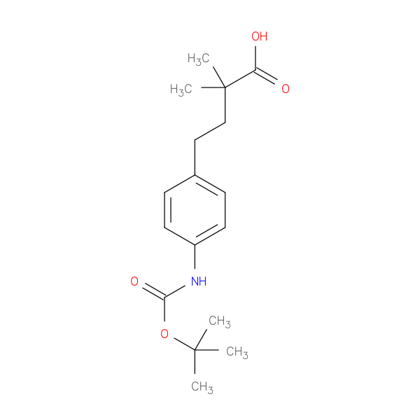 4-(4-tert-Butoxycarbonylamino-phenyl)-2,2-dimethyl-butyric acid