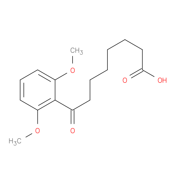 8-(2,6-Dimethoxyphenyl)-8-oxooctanoic acid
