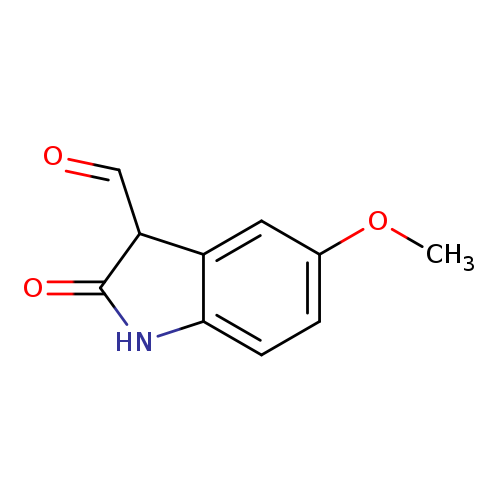 5-Methoxy-2-oxoindoline-3-carbaldehyde