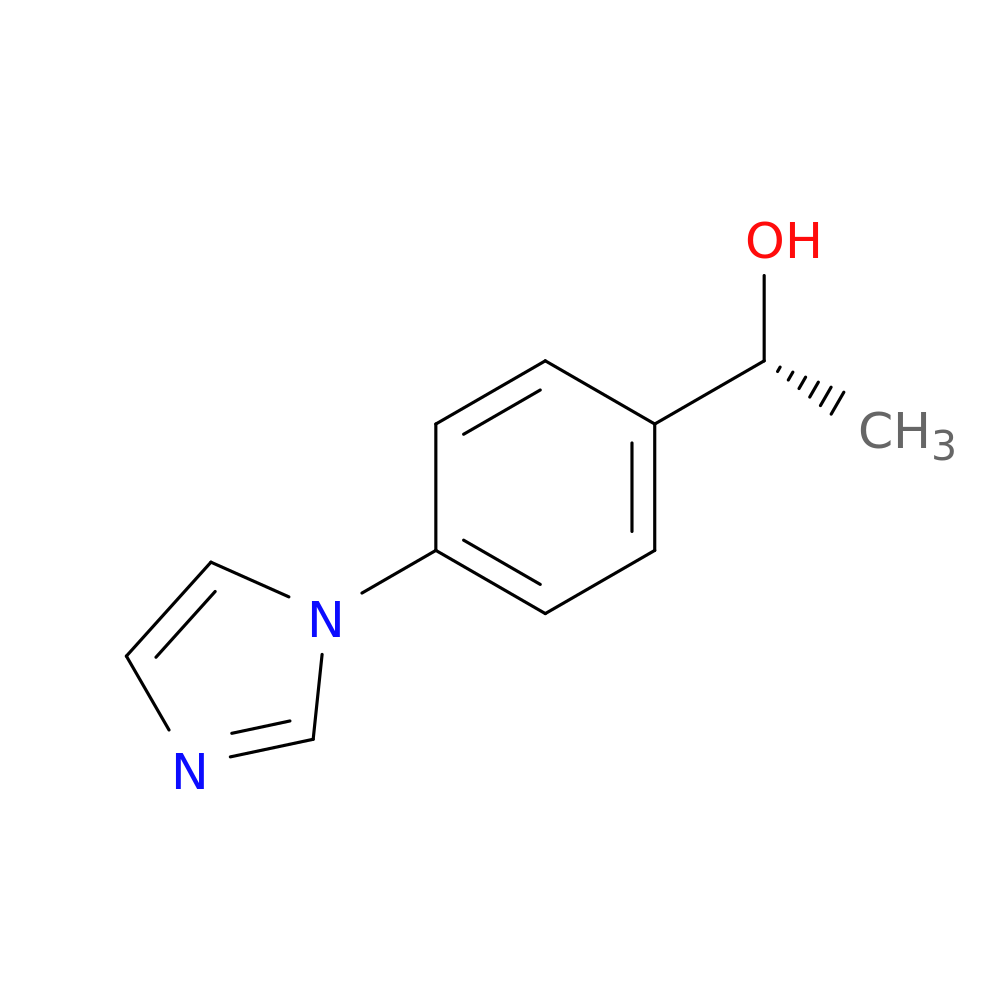 (1R)-1-[4-(1H-imidazol-1-yl)phenyl]ethan-1-ol
