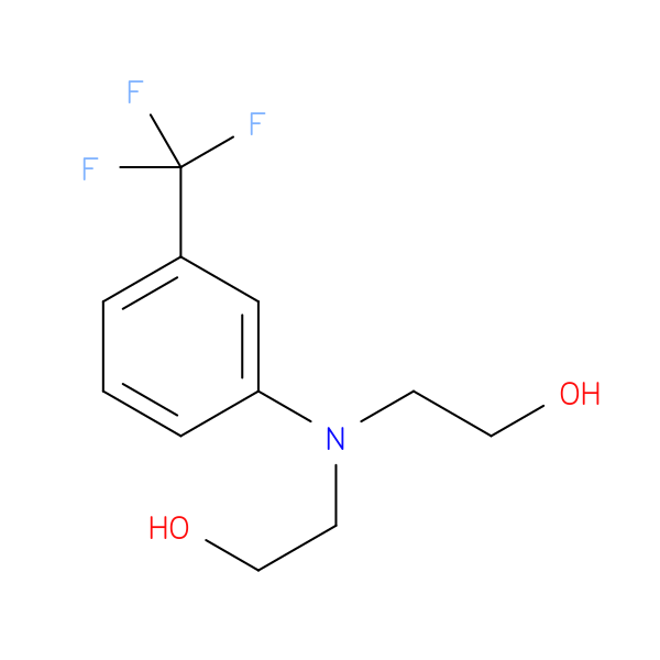 2,2'-((3-(Trifluoromethyl)phenyl)azanediyl)diethanol