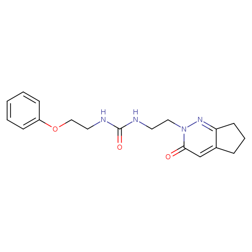 3-(2-{3-oxo-2H,3H,5H,6H,7H-cyclopenta[c]pyridazin-2-yl}ethyl)-1-(2-phenoxyethyl)urea