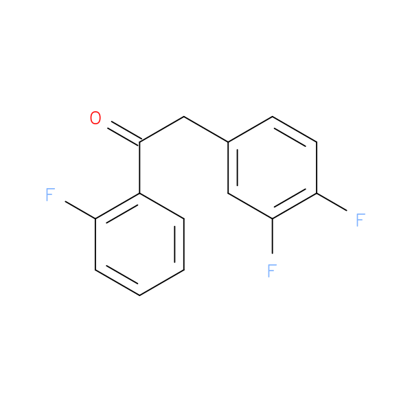 2-(3,4-Difluorophenyl)-1-(2-fluorophenyl)ethanone