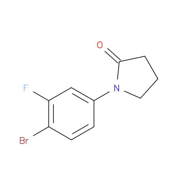 1-(4-Bromo-3-fluorophenyl)pyrrolidin-2-one
