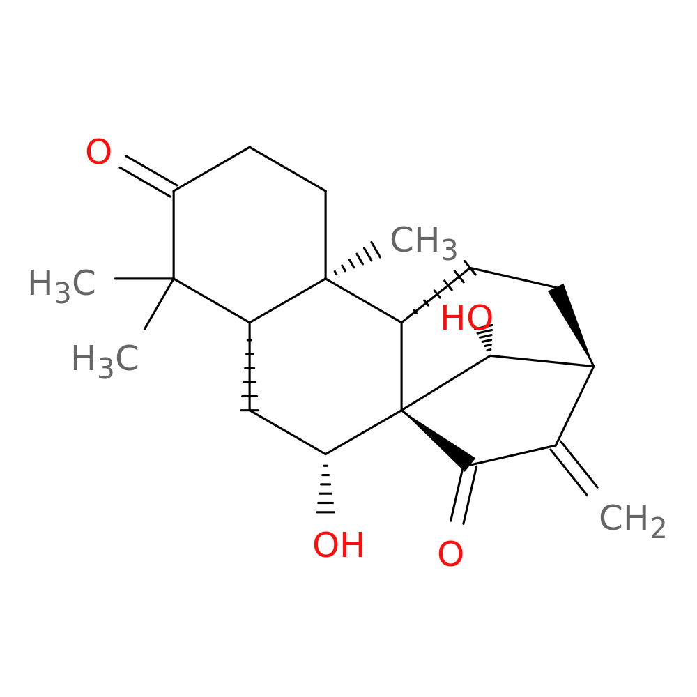 (4aS,6R,6aR,9S,11aS,11bR,12R)-6,12-Dihydroxy-4,4,11b-trimethyl-8-methylenedodecahydro-6a,9-methanocyclohepta[a]naphthalene-3,7-dione