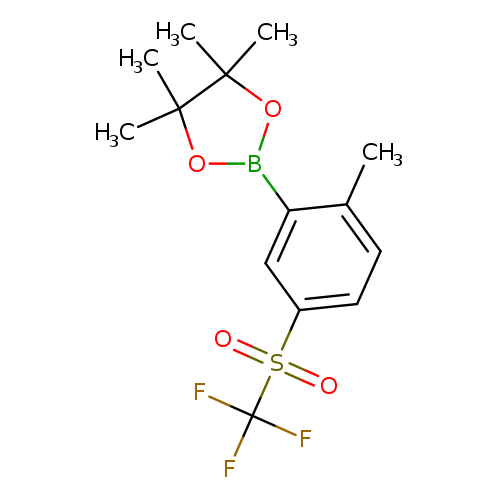 2-Methyl-5-(trifluoromethylsulfonyl)phenylboronic acid, pinacol ester
