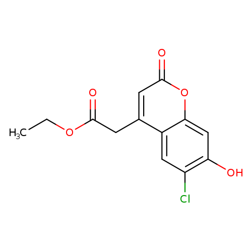 Ethyl 2-(6-chloro-7-hydroxy-2-oxo-2H-chromen-4-yl)acetate