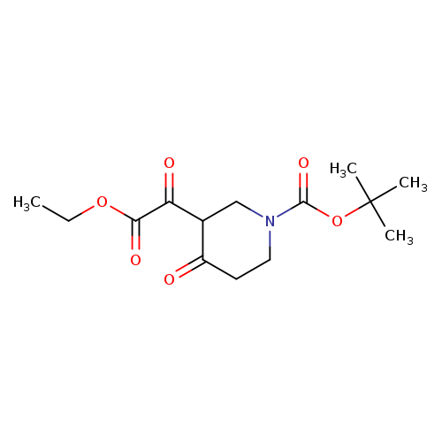 tert-Butyl 3-(2-ethoxy-2-oxoacetyl)-4-oxopiperidine-1-carboxylate