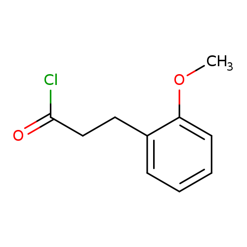 3-(2-methoxyphenyl)propanoyl chloride