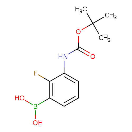 (3-{[(tert-Butoxy)carbonyl]amino}-2-fluorophenyl)boronic acid