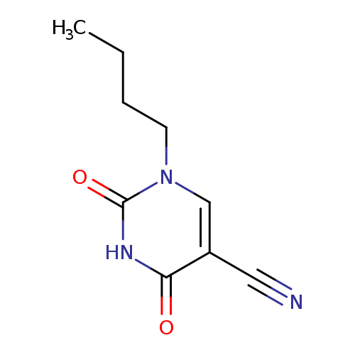 1-butyl-2,4-dioxo-1,2,3,4-tetrahydropyrimidine-5-carbonitrile