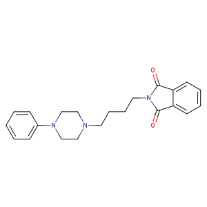 2-[4-(4-phenylpiperazin-1-yl)butyl]-2,3-dihydro-1H-isoindole-1,3-dione