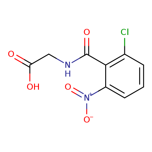2-[(2-chloro-6-nitrophenyl)formamido]acetic acid