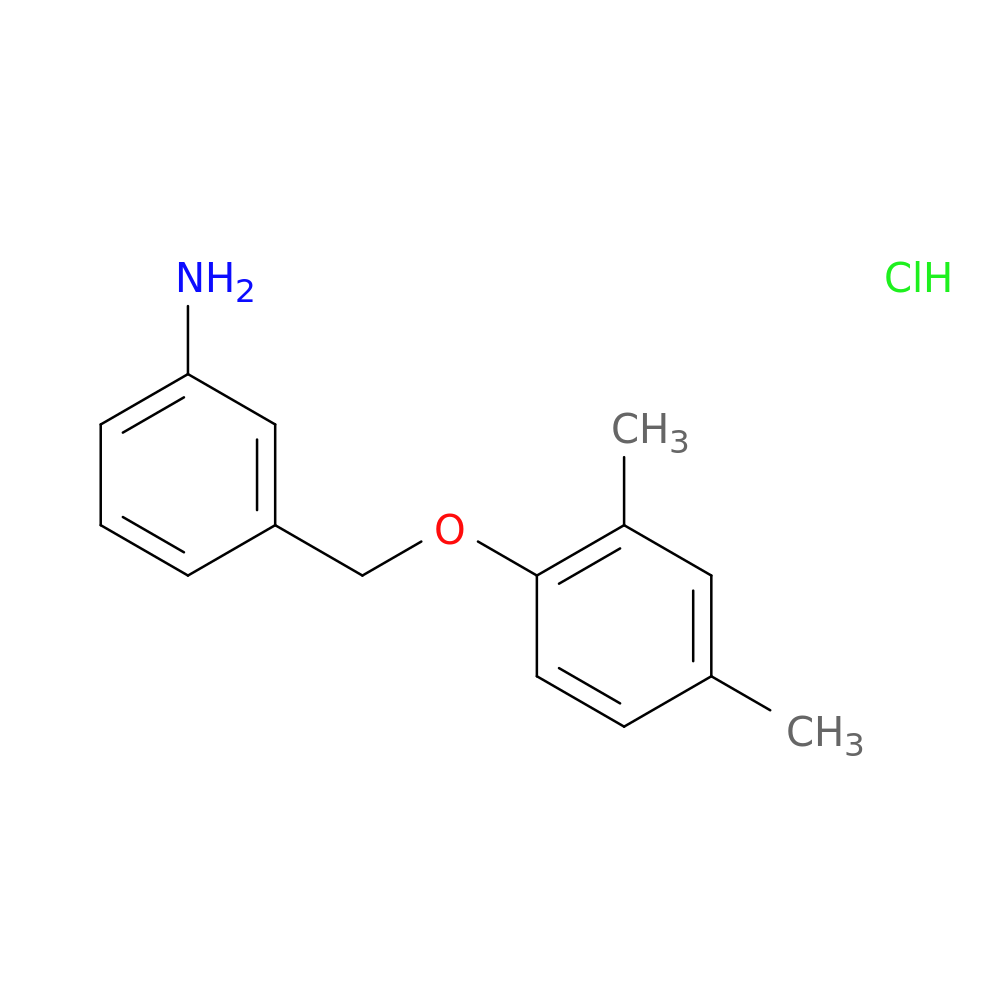 (3-[(2,4-Dimethylphenoxy)methyl]phenyl)amine hydrochloride