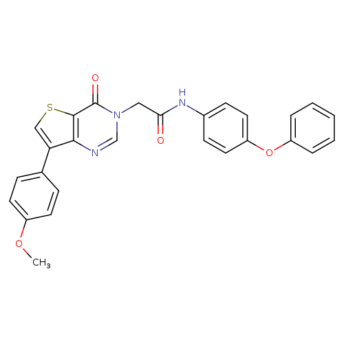 2-[7-(4-methoxyphenyl)-4-oxo-3H,4H-thieno[3,2-d]pyrimidin-3-yl]-N-(4-phenoxyphenyl)acetamide