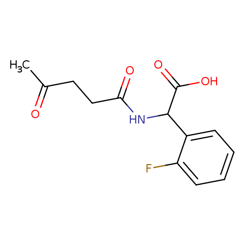 2-(2-fluorophenyl)-2-(4-oxopentanamido)aceticacid