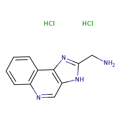 1-{3H-imidazo[4,5-c]quinolin-2-yl}methanaminedihydrochloride