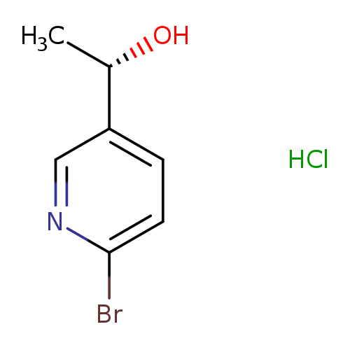 (1S)-1-(6-bromopyridin-3-yl)ethan-1-olhydrochloride