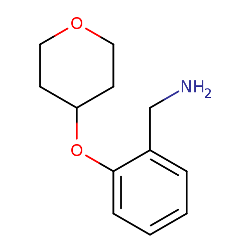 1-[2-(Tetrahydro-2H-pyran-4-yloxy)phenyl]methanamine