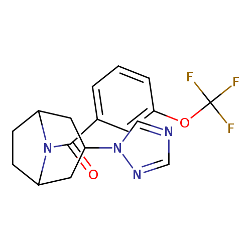 3-(1H-1,2,4-triazol-1-yl)-8-[3-(trifluoromethoxy)benzoyl]-8-azabicyclo[3.2.1]octane