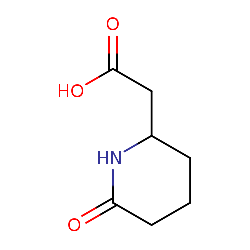 2-(6-oxopiperidin-2-yl)acetic acid