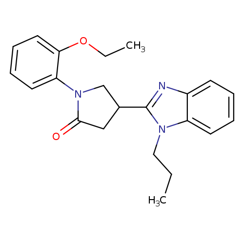 1-(2-ethoxyphenyl)-4-(1-propyl-1H-1,3-benzodiazol-2-yl)pyrrolidin-2-one