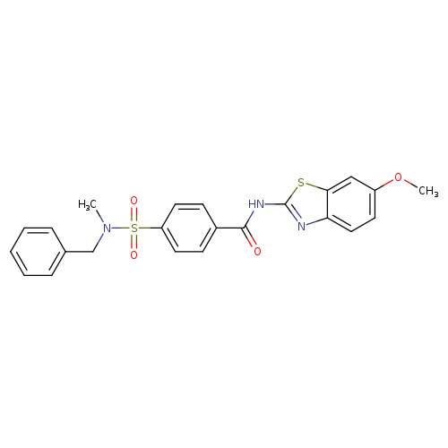 4-[benzyl(methyl)sulfamoyl]-N-(6-methoxy-1,3-benzothiazol-2-yl)benzamide