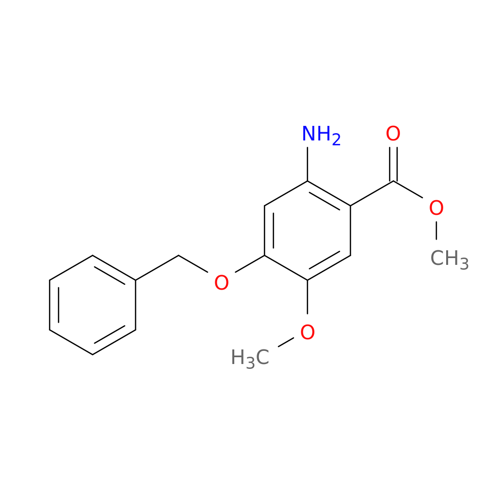 Methyl 2-amino-4-(benzyloxy)-5-methoxybenzoate