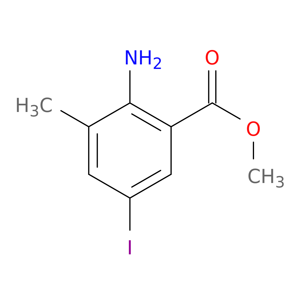 2-Amino-5-iodo-3-methylbenzoic Acid Methyl Ester