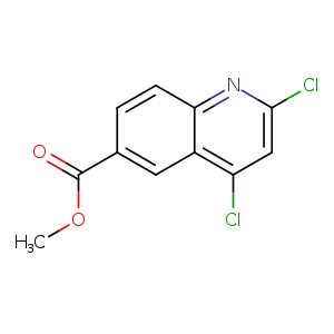 6-Quinolinecarboxylic acid, 2,4-dichloro-, methyl ester