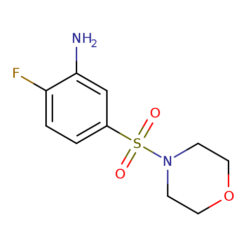 2-fluoro-5-(morpholine-4-sulfonyl)aniline