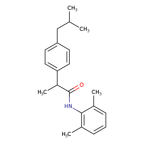 N-(2,6-dimethylphenyl)-2-(4-isobutylphenyl)propanamide