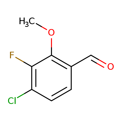4-Chloro-3-fluoro-2-methoxybenzaldehyde